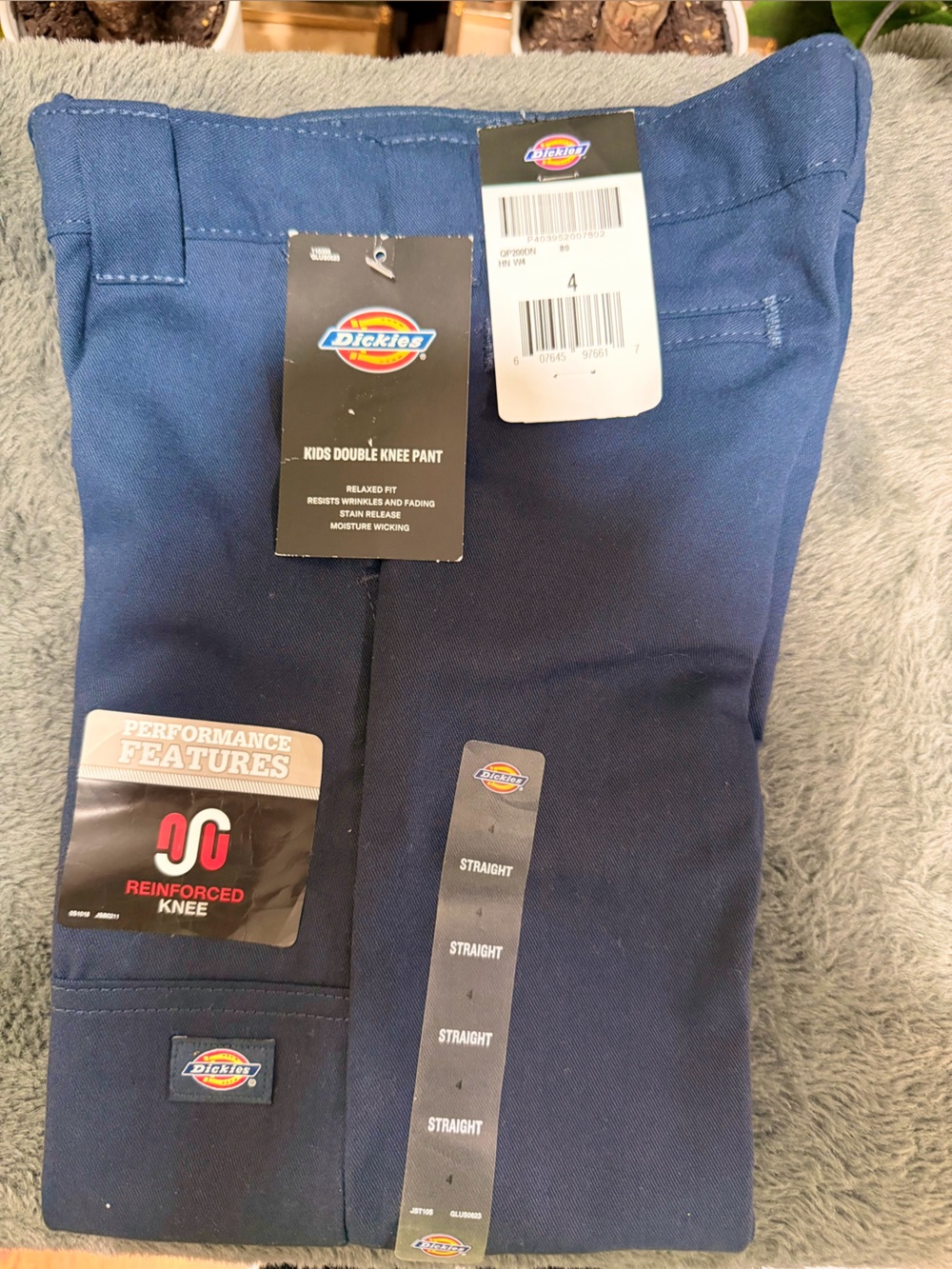 Dickies boy Performance pants — Dark Blue